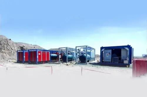 GESO的8套350kW空气压缩机 + 1500m3/h氮发生器系统帮助中国的新疆石化行业